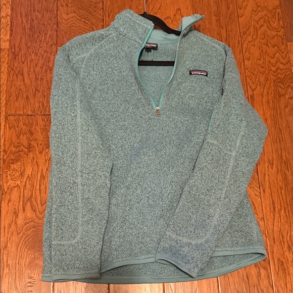 Patagonia Sweaters - Patagonia Seafoam Green Fleece Pullover